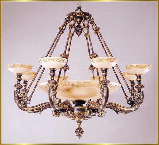 Alabaster Chandeliers Model: RL 344-106